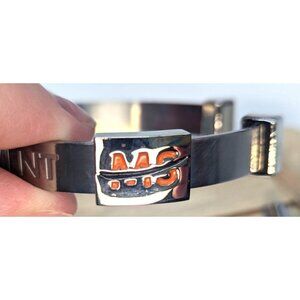 Join the Movement MS Silver Tone Bracelet with Charm